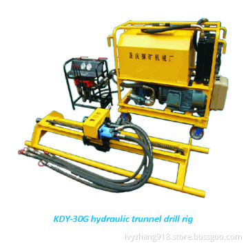Kdy-30g Multi-Function Hydraulic Tunnel Drilling Rig with Diamond Bit